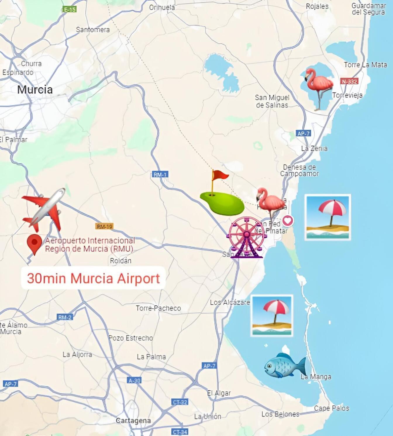 Flamingo Vila Alicante San Pedro del Pinatar Εξωτερικό φωτογραφία